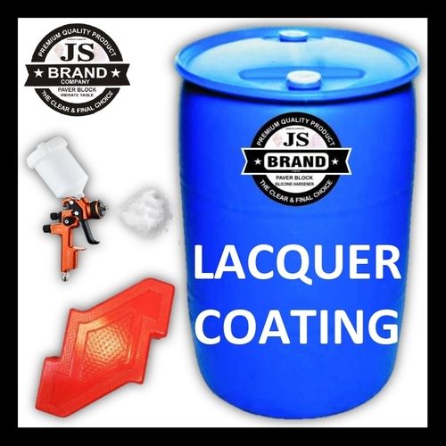 Lacquer Coating Application: For Paver Blocks And All Concrete Products