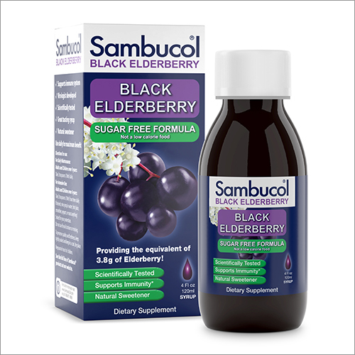 120 ML Sambucol Black Elderberry Sugar Free Syrup