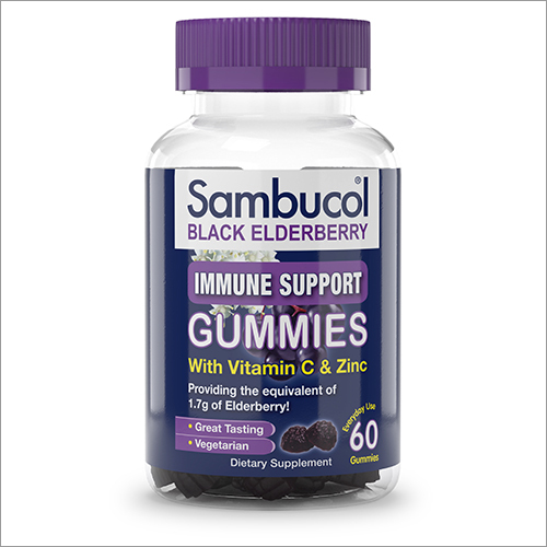 60 Gummies Sambucol Black Elderberry