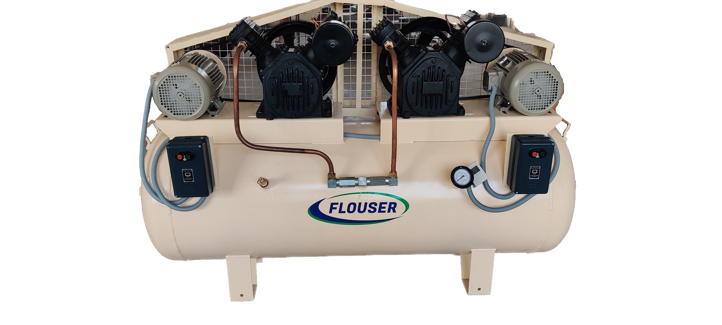 Reciprocating Air Compressor Air Flow Capacity: 5 To 160 Cubic Feet Per Minute (Ft3/min)