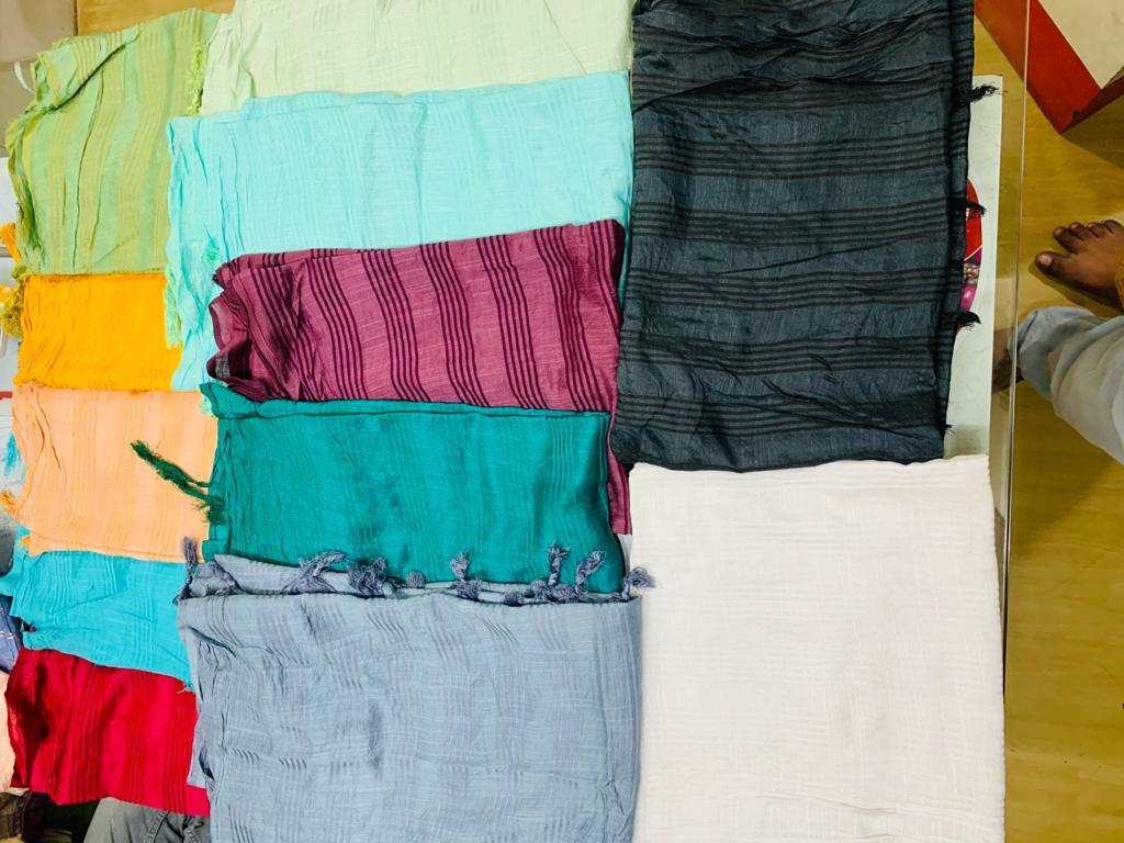 Heavy Work Rayon Dupatta