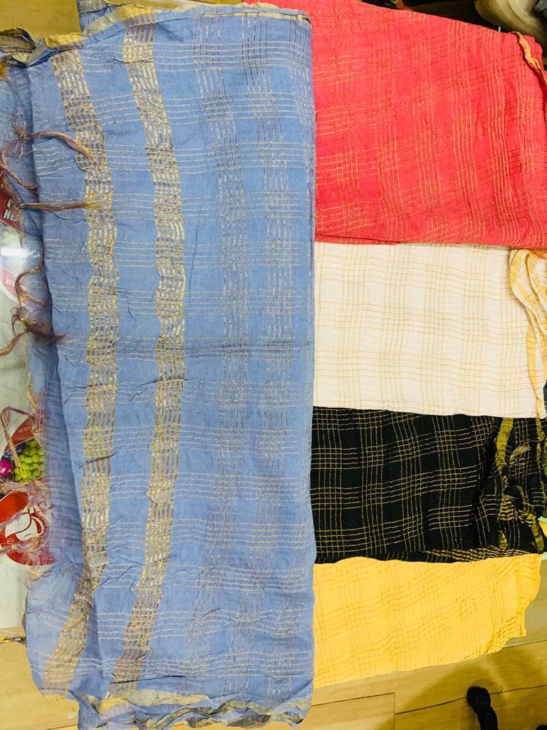 Cotton Designer Z Checks Dupatta