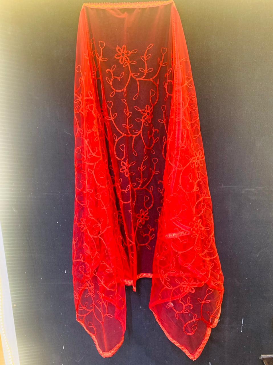 Net Work Ladies Dupatta