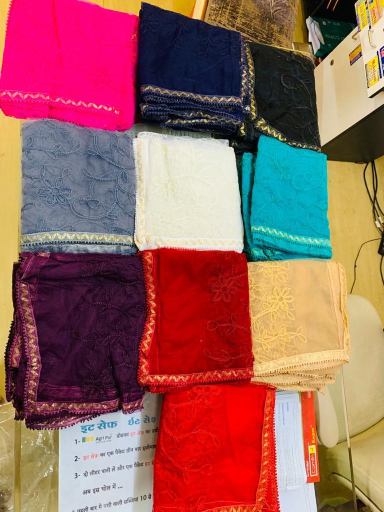 Net Work Ladies Dupatta