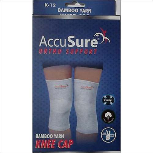 AccuSure ऑर्थो सपोर्ट बैम्बू यार्न नी कैप