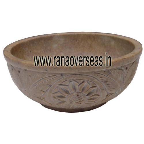 Natural Soapstone Smudge Bowl