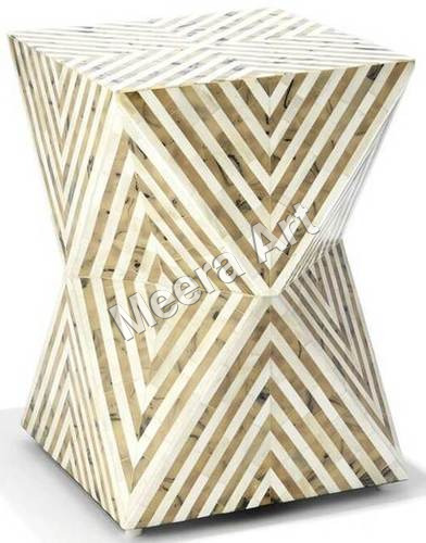 बोन इनले एंड टेबल