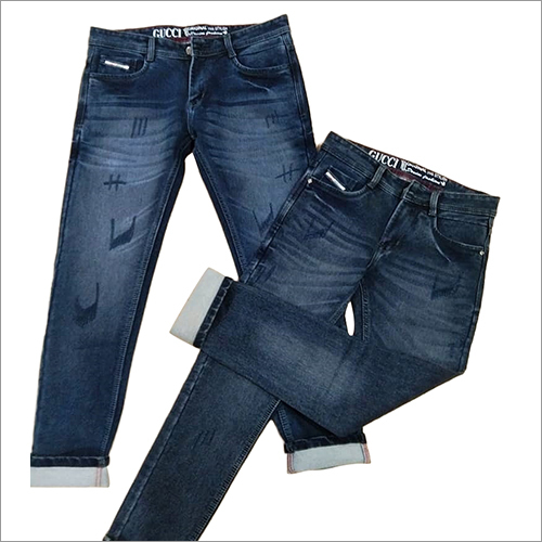 वॉशेबल पुरुषों की नैरो फिट जींस