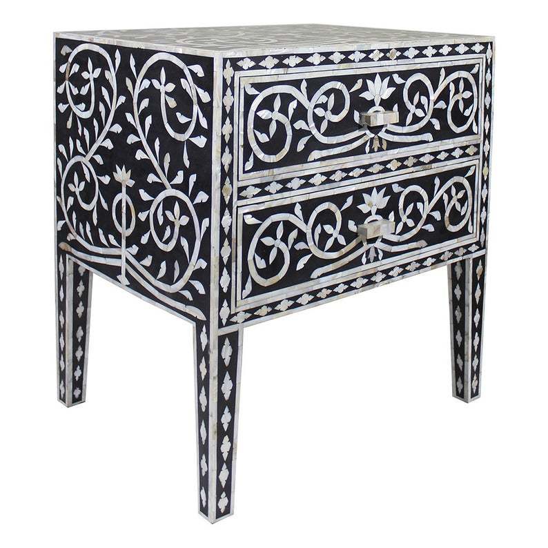 Mother Of Pearl Side Table