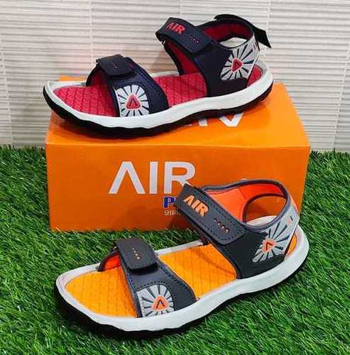 Eva Sandals - PU Upper, Standard Size | Multi Color Options with Double Color Sole for Boys, Durable PU Outsole for Comfort