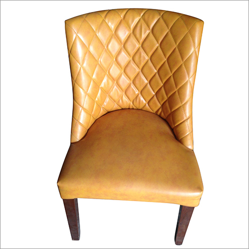 Polished Leather Sofa Chair