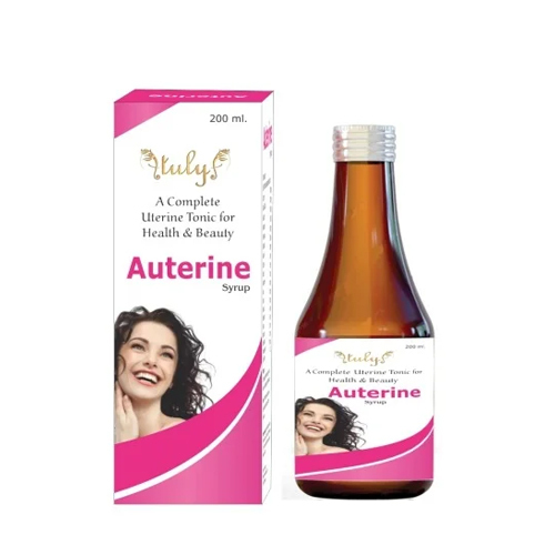 स्वास्थ्य और सौंदर्य सिरप के लिए यूटेरिन टॉनिक