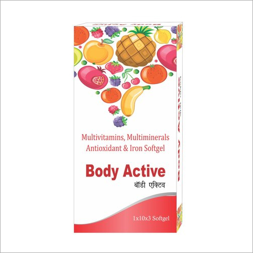 Multivitamins Multimineral Antioxidant And Iron Softgel Capsules