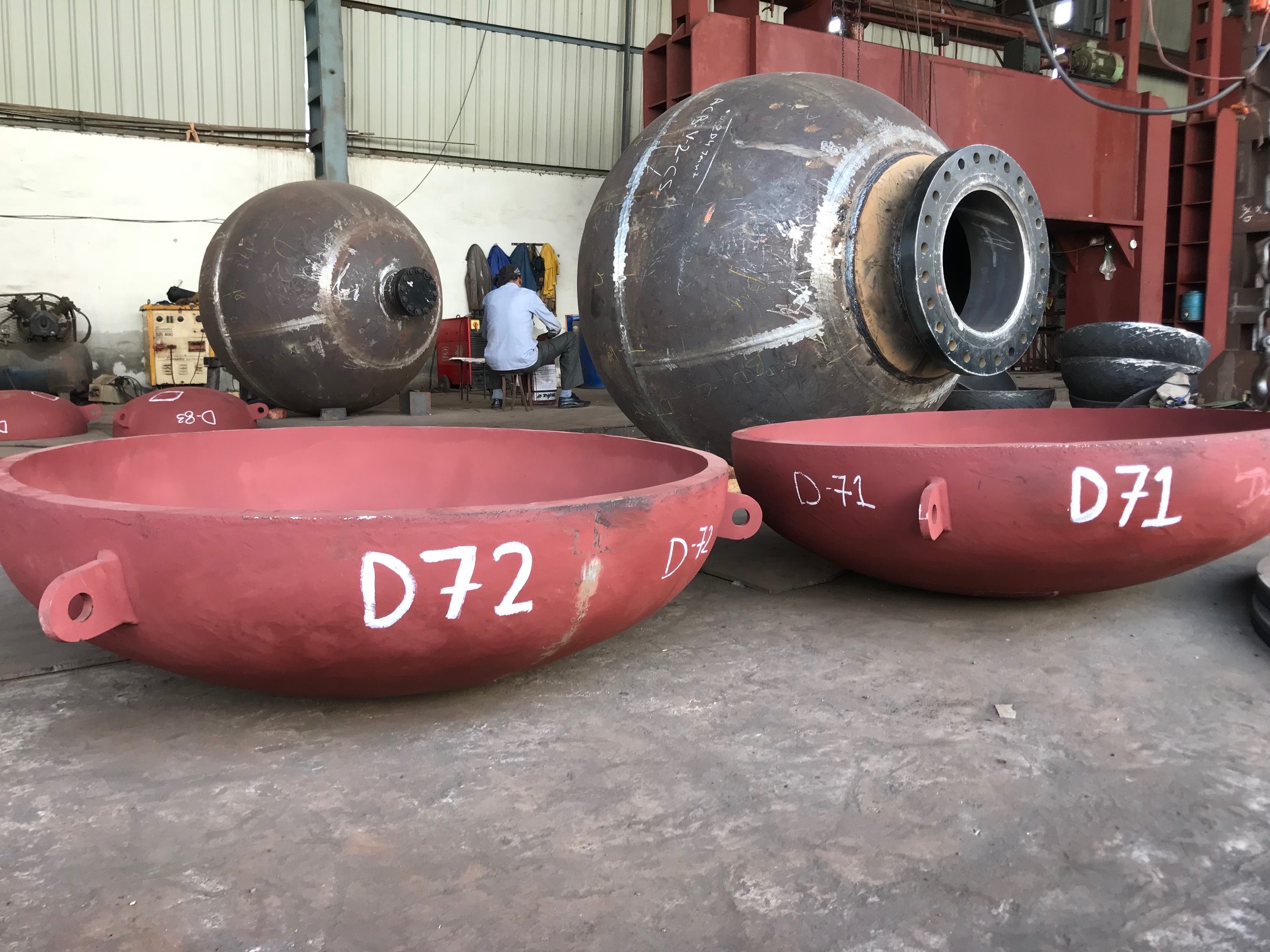 Spheres And Hemi Spheres Application: Industrial