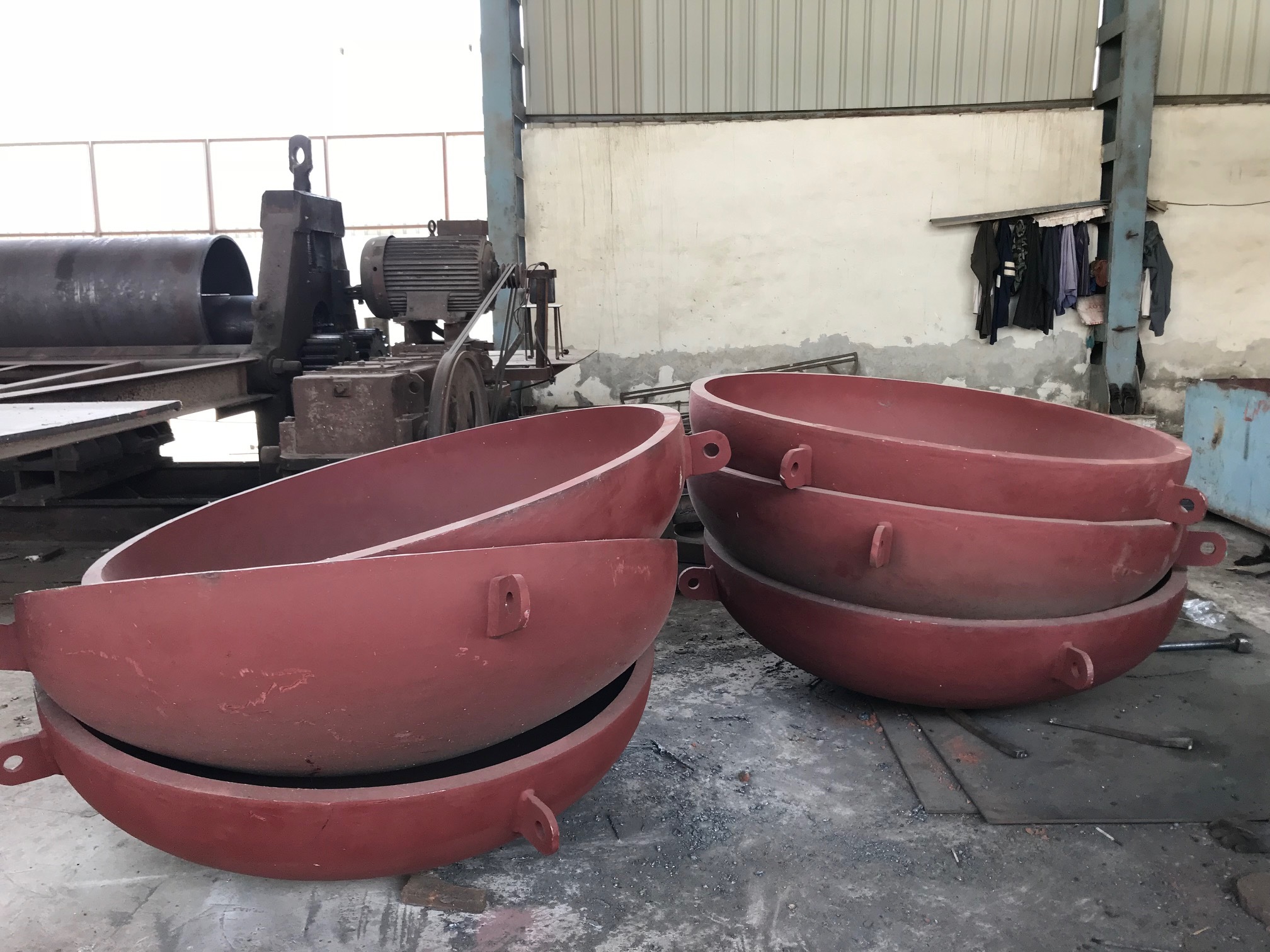 Dished-ends - Thickness 6mm To 100mm, Diameter 500mm To 5600mm | Cold Pressing Fabrication, Ultrasonic Tests, Heat Treatment, Mechanical Testing As Per Customer Requirements