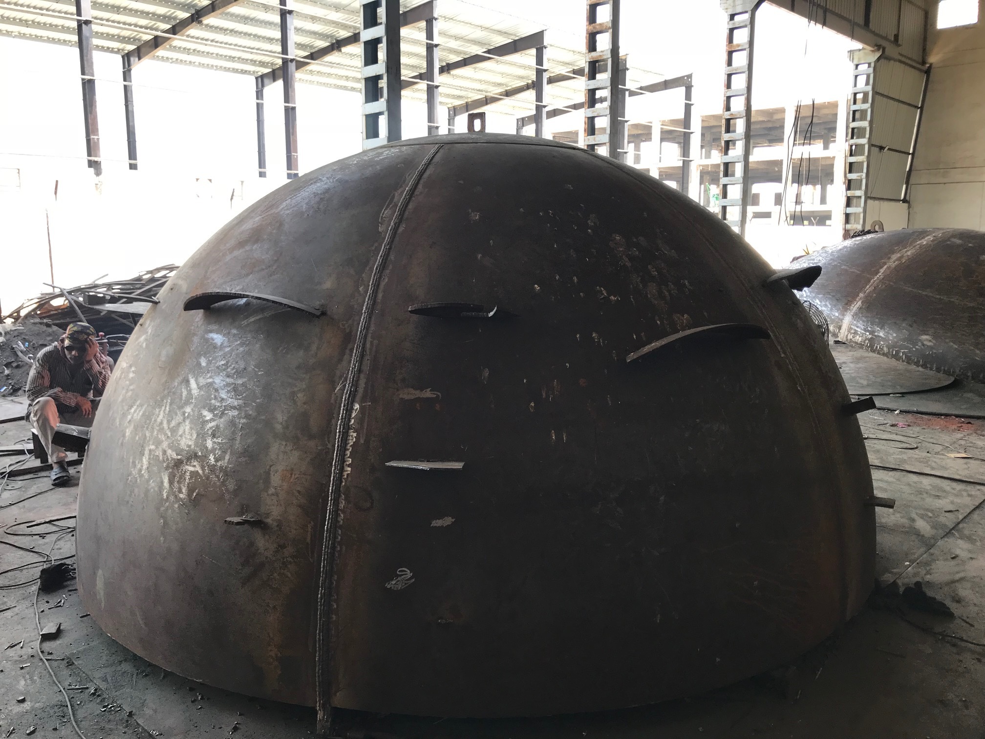 Dished-ends - Thickness 6mm To 100mm, Diameter 500mm To 5600mm | Cold Pressing Fabrication, Ultrasonic Tests, Heat Treatment, Mechanical Testing As Per Customer Requirements
