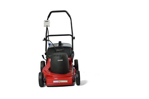 Maxgreen Rotary Electric Lawn Mower - 2500w Power, 18 Inch Blade Size | Eco-friendly, Anti-vibrant Design, Adjustable Cutting Height 12-100mm