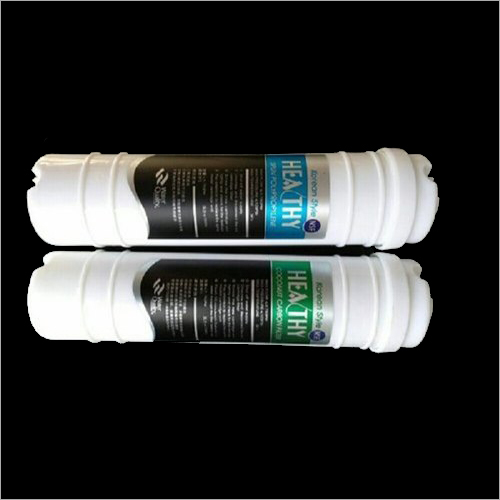 Ro Inline Filter Heathy Pushfit - Plastic Material, 11 Inch Size, White Color | Ideal For Ro Systems In Pharmaceutical, Chemical, Food Processing Industries
