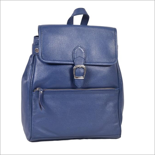 Ladies Leather Backpack Bag