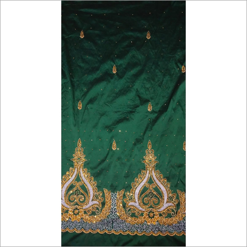 धोने योग्य अफ्रीकी जॉर्ज ग्रीन फैब्रिक