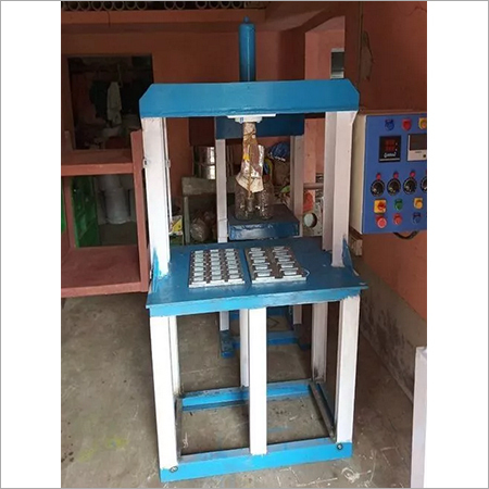 Semi Automatic Hydraulic Double Dies Blister Machine