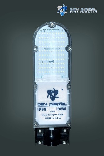 सफेद 100W एलईडी स्ट्रीट लाइट - कैप्सूल