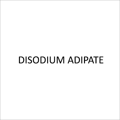 Disodium Adipate Grade: Chemical
