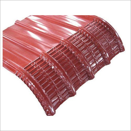 NLC Galvanized Sheet - 0.35-0.50 mm Thickness | High Tensile Steel, Red Color, Az 150 Coating, Durable & Long-Lasting