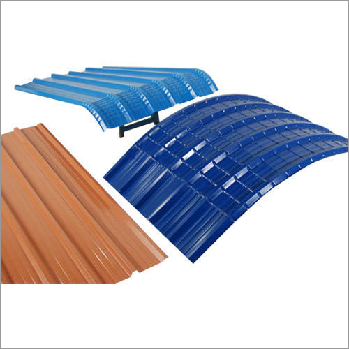 Colour Coated Frp Sheet - Color: Blue