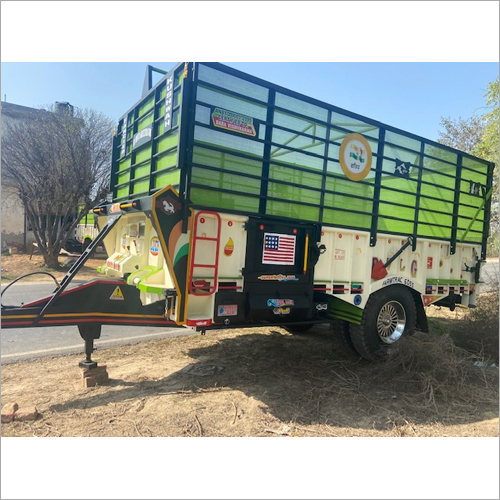 Available In Different Color Tractor Trolley