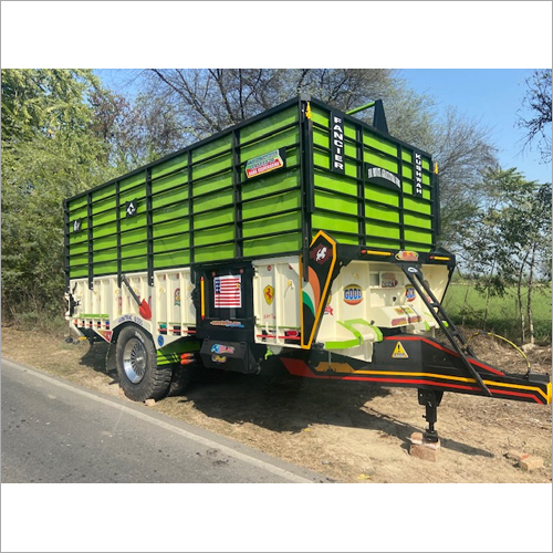 Available In Different Color Tractor Trolley