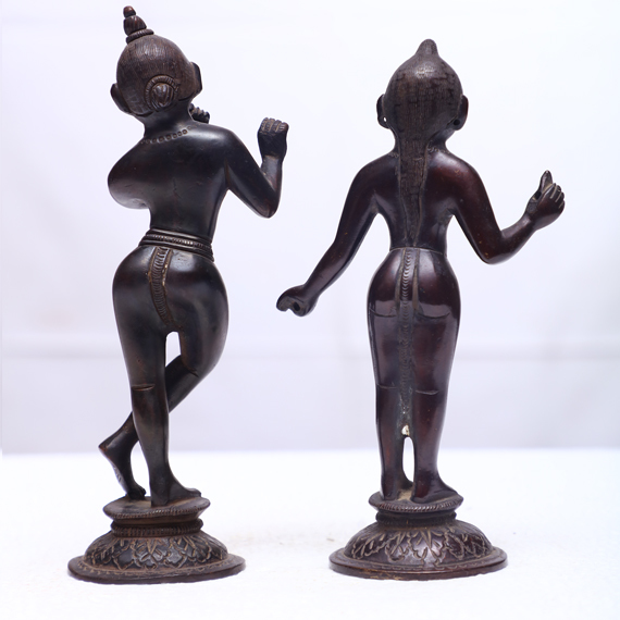 Bronze Ratha & Kirshna
