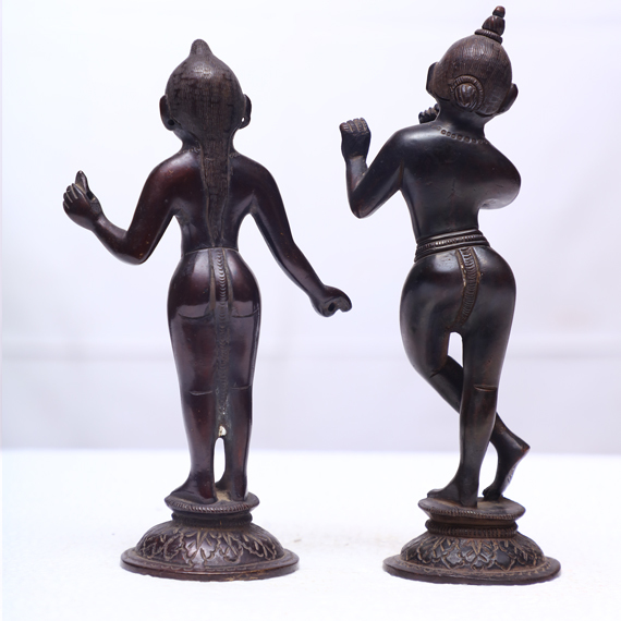 Bronze Ratha & Kirshna