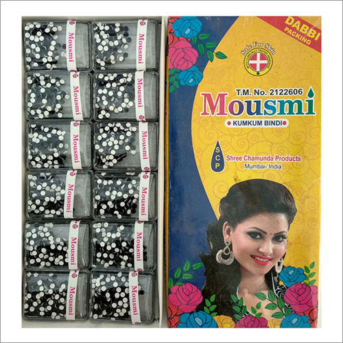 Round Black Kumkum Bindi
