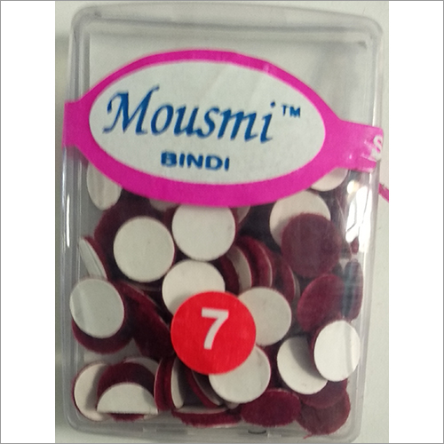 Black Maroon Bindi