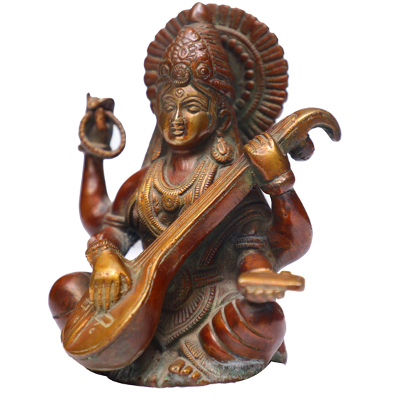 Bronze Saraswathi