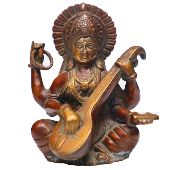 Bronze Saraswathi
