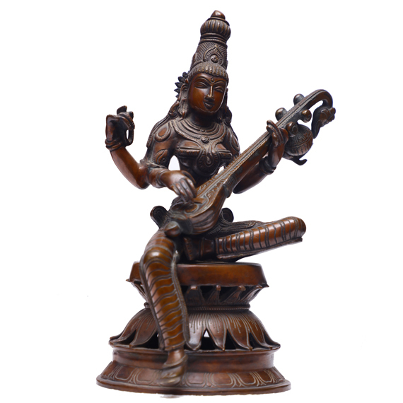 Bronze Saraswathi