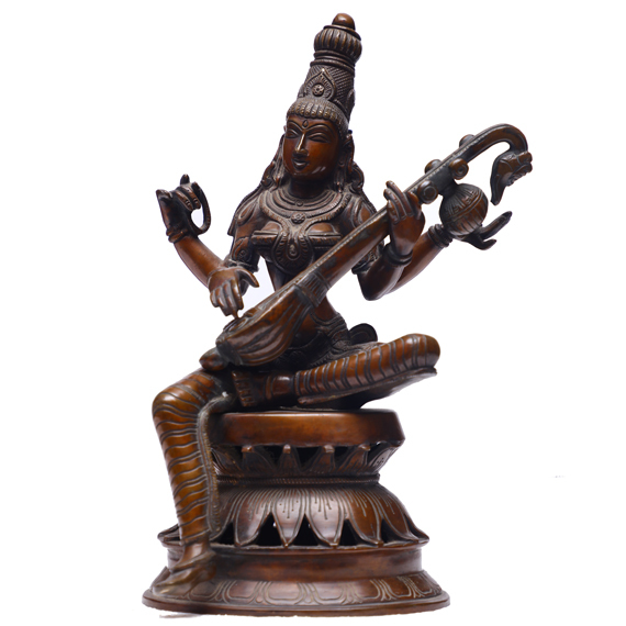 Bronze Saraswathi