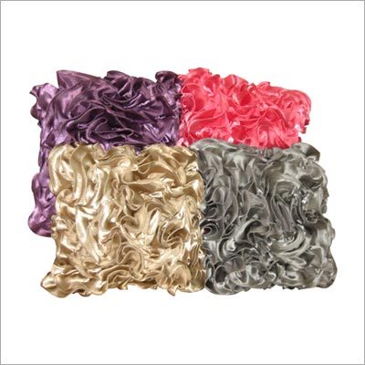 40x40 सेमी साटन कुशन कवर