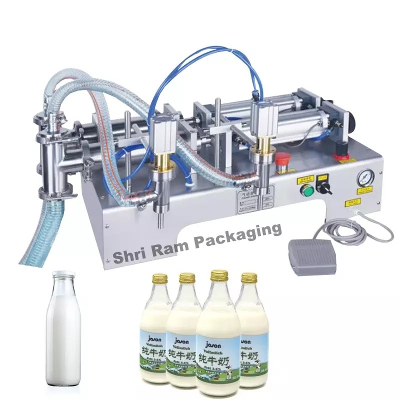 Semi-automatic Double Head Liquid Filling Machine G2wyd500 G2wyd1000