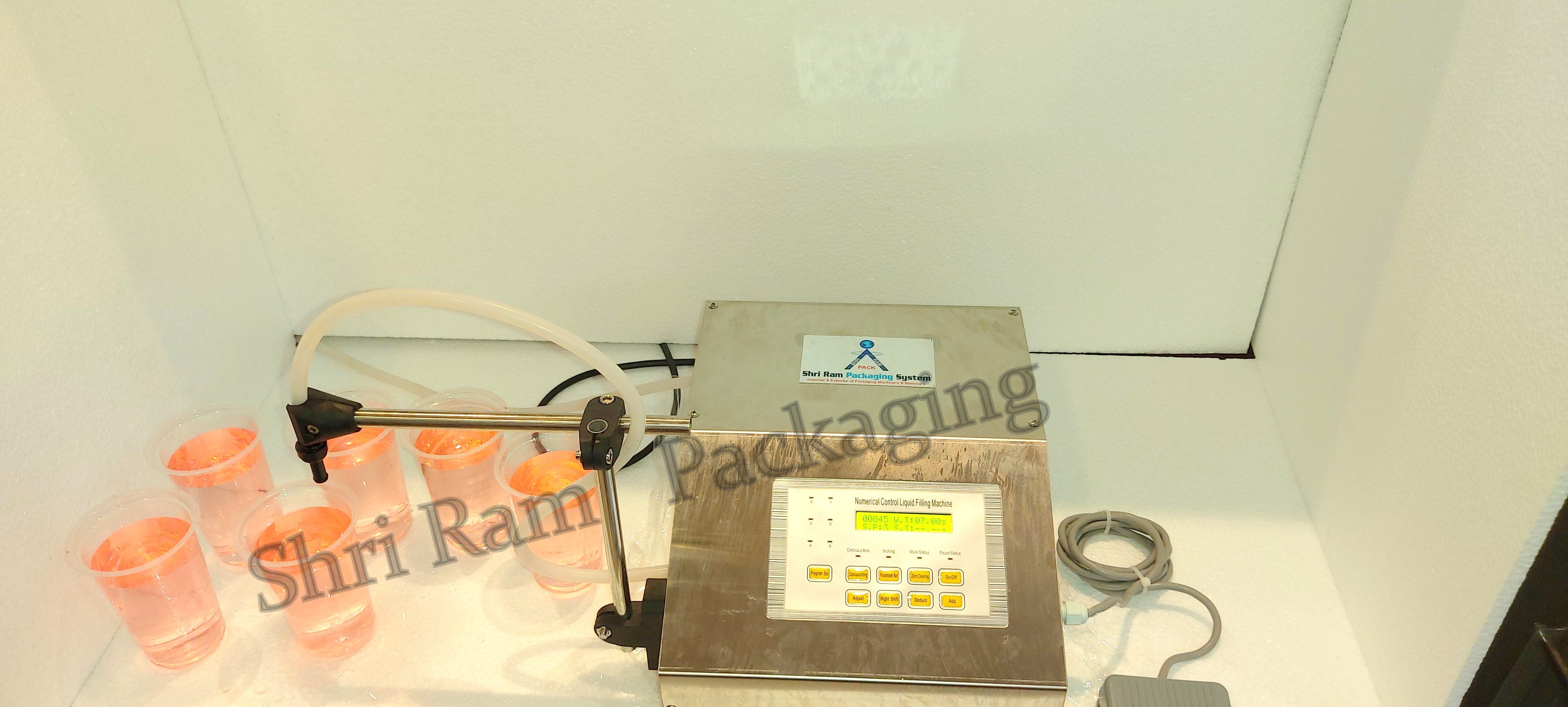 Semi-automatic Digital Liquid Filling Machine Hzk-160