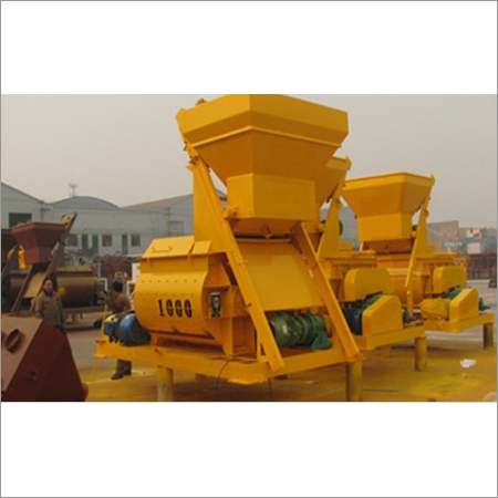 Twin Shaft Concrete Mixer