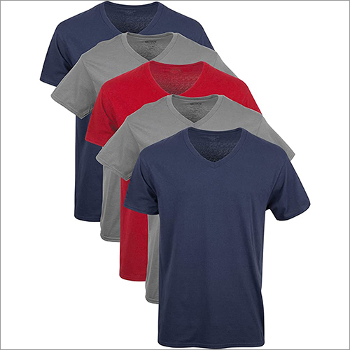 Any Color Mens V Neck T-Shirt