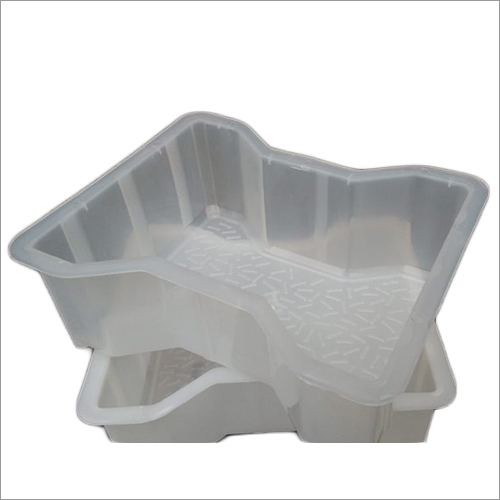 Dumble Paver Mould - Plastic, Standard Size, Any Color | Unbreakable, Scratch Resistant, Elegant Design For Garden Pavement