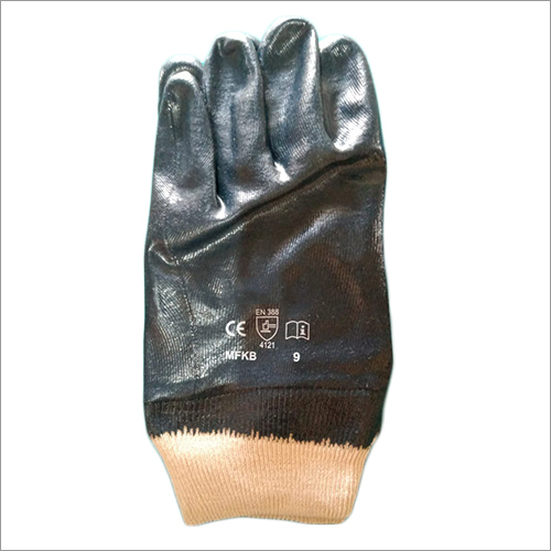 Safety Rubber Gloves - Rubber Material, Full Finger Style | Quick Dry, Washable, Waterproof, Ideal For Kitchen, Medical, And Welding Tasks