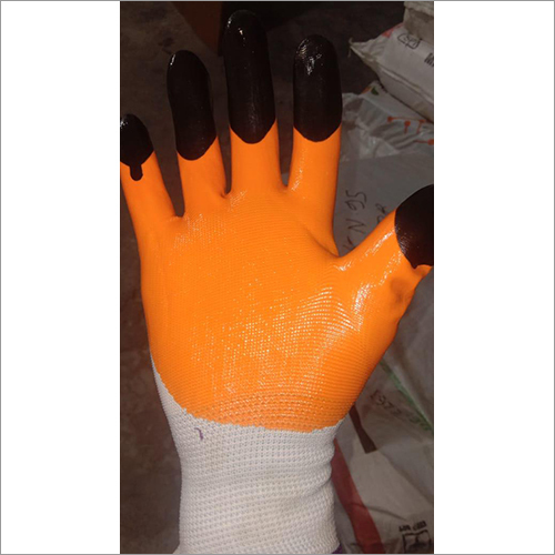 Safety Rubber Gloves - Rubber Material, Full Finger Style | Quick Dry, Washable, Waterproof, Ideal For Kitchen, Medical, And Welding Tasks