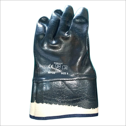 Safety Rubber Gloves - Rubber Material, Full Finger Style | Quick Dry, Washable, Waterproof, Ideal For Kitchen, Medical, And Welding Tasks
