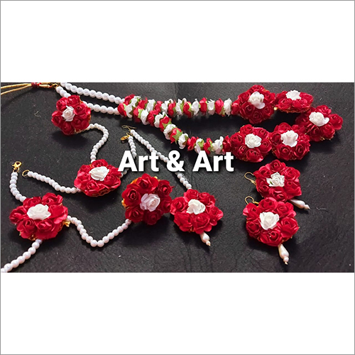 Designer Floral Jewellery Set Gender: Women