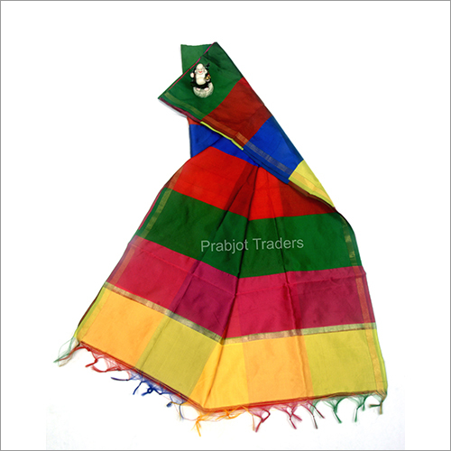 Multicolor Original Taffeta Silk Dupatta - 2.25 Meter, Breathable & Non-toxic, Printed Design For Daily And Party Wear